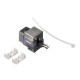 Модуль Keystone экранированный RJ45 cat.5e 90° 110/Krone тип под инструмент KE металлик Netko Expert CKC KJ8B-CE-FS (54135)