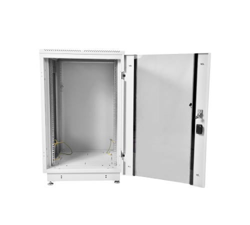 Шкаф телекоммуникационный напольный 27U (600x600) дверь стекло ЦМО ШТК-М-27.6.6-1ААА 30144522100