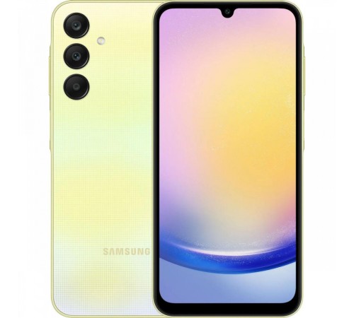 Смартфон Samsung Galaxy A25 6/128GB Yellow SM-A256EZYDSKZ