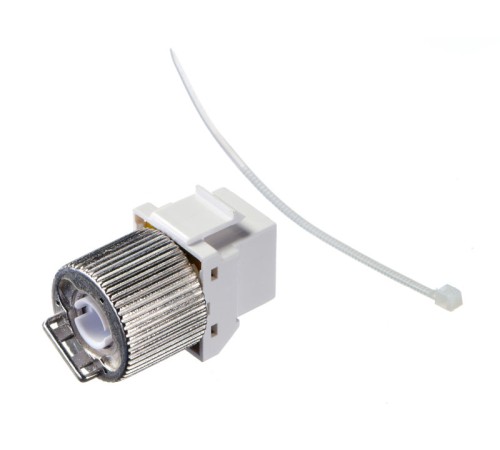 Модуль Keystone неэкранированный RJ45 cat.6, 90° без инструмента белый Netko СКС KJ17-C6-US/WH (51959)
