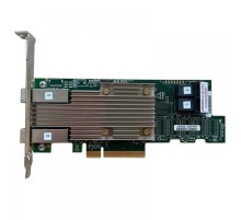 HBA-адаптер Broadcom SAS 9400-8i8e SGL (05-50031-02) PCIe 3.1 x8 LP, Tri-Mode SAS/SATA/NVMe 12G HBA, 16port(2*int SFF8643+2*ext SFF8644), 3516 IOC (id 26198)