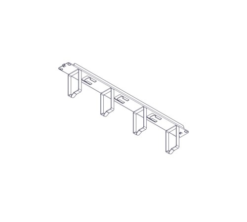 Горизонтальный кабельный организатор серия Uniprom Systeme Electric UT8425