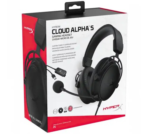Наушники с микрофоном HP Cloud Alpha S Blackout 4P5L2AA