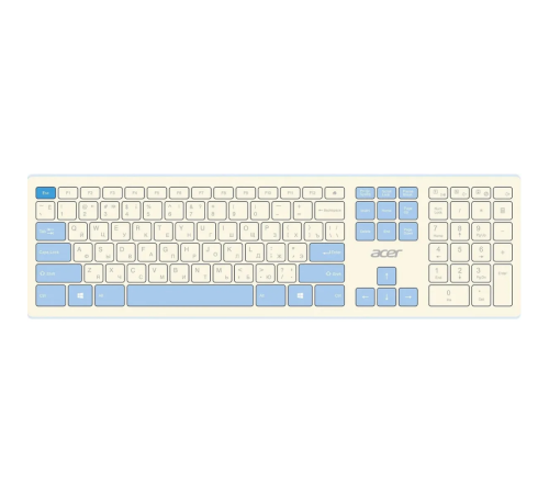 Клавиатура + мышь Acer OCC205 White ZL.ACCEE.00C