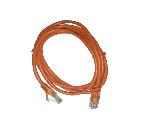 Патч-корд UTP4 cat 5e 1,5м ВС LSZH оранжевый литой коннектор Netko Optima N.BC.UTP.5e-1.5m-8-lszh (67612)