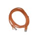 Патч-корд UTP4 cat 5e 1,5м ВС LSZH оранжевый литой коннектор Netko Optima N.BC.UTP.5e-1.5m-8-lszh (67612)