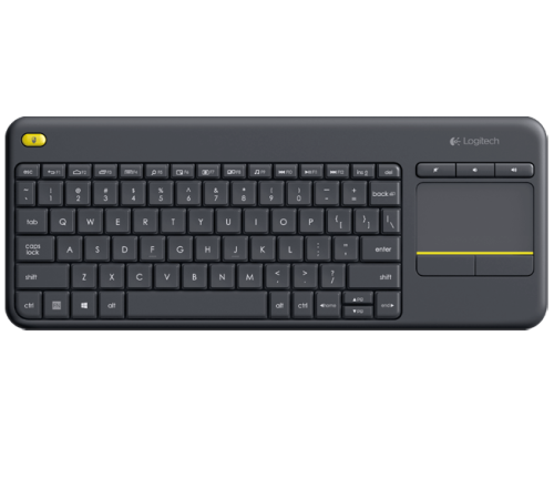 Беспроводная клавиатура Logitech Keyboard K400 Wireless Touch Plus RTL, USB (920-007147) (id 2360)