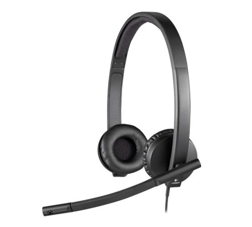 Гарнитура Logitech Headset H570E USB Stereo (981-000575) (id 2653)