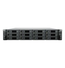 Системы хранения данных Synology 2U/12bay 12C 2,1GhzCPU/16Gb(128)/RAID0,1,10,5,6/upto 96HDD (7xRX1222sas)/2xUSB/4GbE+2x10GE(RJ-45)/2Expslot/iSCSI/2xIPcam(up to128)/2xPSU/no rail/1YW (id 29322)
