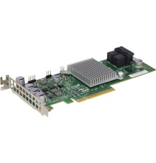 Контроллер SuperMicro AOC-S3008L-L8E Broadcom 3008 SAS controller, 8-port (internal), 12Gb/s per port, Automatically negotiates PCI-E (1.x, 2.x and 3.x) link (id 33086)