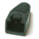 Изолирующий колпачок для разъемов RJ-45 черный (10 шт.) Hyperline BOOT-BK-10