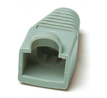 Изолирующий колпачок для разъемов RJ-45 серый (10 шт.) Hyperline BOOT-GY-10
