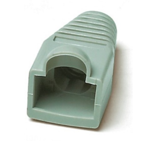 Изолирующий колпачок для разъемов RJ-45 серый (10 шт.) Hyperline BOOT-GY-10