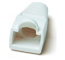 Изолирующий колпачок для разъемов RJ-45 белый (10 шт.) Hyperline BOOT-WH-10