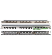 Патч-панель Hyperline PPHD-19-24-8P8C-C6-SH-110D