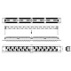 Патч-панель Hyperline PP2A-19-24S-8P8C-C6-110