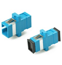 Оптический проходной адаптер SC-SC SM simplex Hyperline FA-P11Z-SC/SC-N/BK-BL
