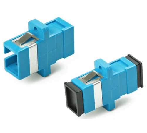 Оптический проходной адаптер SC-SC SM simplex Hyperline FA-P11Z-SC/SC-N/BK-BL