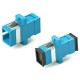 Оптический проходной адаптер SC-SC SM simplex Hyperline FA-P11Z-SC/SC-N/BK-BL