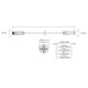 Патч-корд Hyperline PC-LPM-UTP-RJ45-RJ45-C6-2M-LSZH-GY