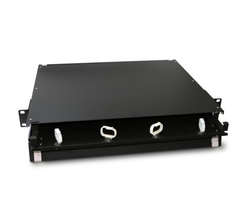 Патч-панель Hyperline FO-19BX-1U-D1-3xSLT-W120H32-EMP