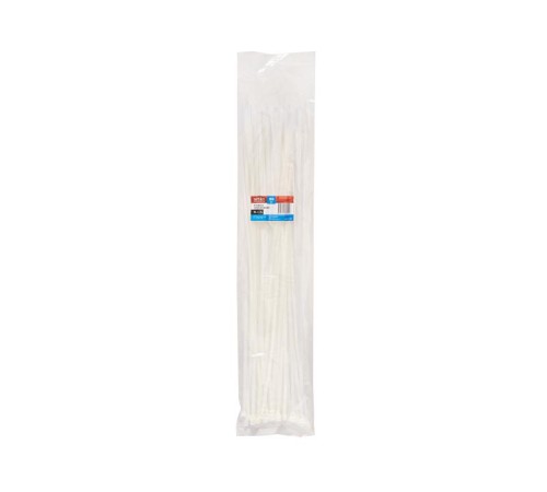 Стяжка нейлоновая 500*4.8 /50 шт (белая) Netko Optima NT-500X4.8-W (51252)