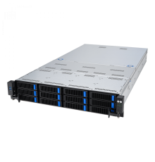 Сервер ASUS RS720-E11-RS12U 2U, 2x LGA4677, 32x DDR5(4800), 12x 3,5 (8xNVMe/SAS/SATA+4 NVMe/SATA), 2xM.2 slot 2280, 6x PCIe G5 x8 or 3 x PCIe G5 x16, up to 4 dual-slot GPUs, 1x OCP 3.0, 2x10Gbe RJ45, 2x2600W (id 33021)