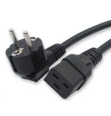 Кабель питания Hyperline PWC-IEC19-SHM-5.0-BK