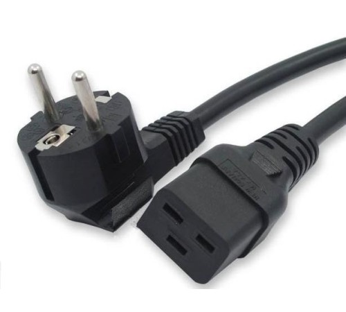 Кабель питания Hyperline PWC-IEC19-SHM-5.0-BK