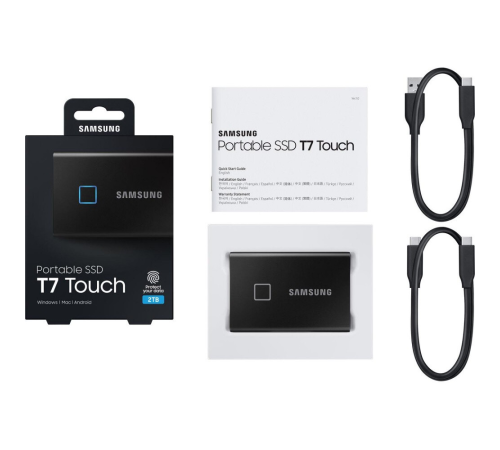 Внешний накопитель SSD 2Tb Samsung T7 MU-PC2T0K/WW