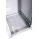 Шкаф телекоммуникационный напольный ЭКОНОМ 48U (600x600) дверь перфорированная 2 шт. ЦМО ШТК-Э-48.6.6-44АА 30545303106