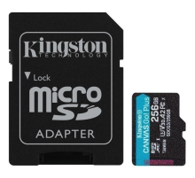 Карта памяти 256Gb MicroSD Kingston + SD адаптер SDCG3/256GB