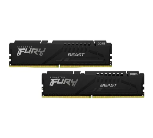 Оперативная память 16Gb DDR5 5200MHz Kingston Fury Beast KF552C36BBEK2-16 Оперативная память 16Gb DDR5 5200MHz Kingston Fury Beast KF552C36BBEK2-16