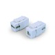 Вставка формата Keystone Jack с проходным адаптером USB 2.0 (Type A-B) ROHS белая Hyperline KJ1-USB-A-B2-WH