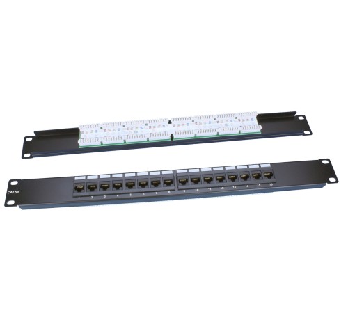 Патч-панель Hyperline PP3-19-16-8P8C-C5E-110D