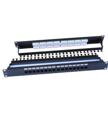 Патч-панель Hyperline PP3-19-16-8P8C-C6-110D
