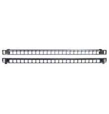 Модульная патч-панель Hyperline PPBLHD-19-24S-SH-RM