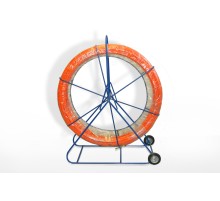 Устройство для затяжки кабеля УЗК в кабельной канализации диаметр прутка 11 мм на тележке 150м Hyperline CPS-GP11-T-150M