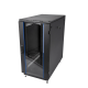 Шкаф телекоммуникационный напольный 27U (600x600) дверь стекло цвет чёрный ЦМО ШТК-М-27.6.6-1ААА-9005 30144548900