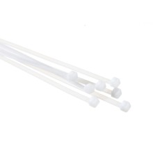 Стяжка нейлоновая 300*4.8 /100 шт (белая) Netko Optima NT-300X4.8-W (51251)