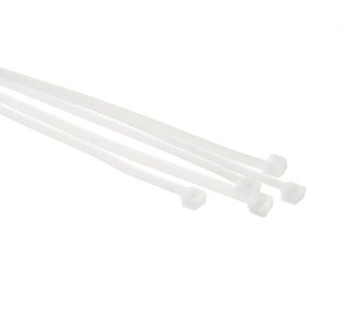 Стяжка нейлоновая 500*4.8 /50 шт (белая) Netko Optima NT-500X4.8-W (51252)