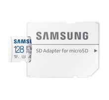 Карта памяти 128Gb MicroSD Samsung EVO Plus + SD адаптер MB-MC128SA
