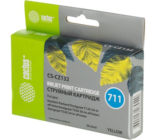 Картридж струйный Cactus CS-CZ132