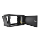 Шкаф телекоммуникационный настенный разборный ЭКОНОМ 6U (600x650) дверь металл цвет черный ЦМО ШРН-Э-6.650.1-9005 30144251257