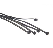 Стяжка нейлоновая 300*4.8 /100 шт/ светостойкая (черная) Netko Optima NT-300X4.8-B (51256)