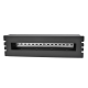19″ панель с DIN-рейкой PS-3U цвет черный ЦМО КП-АВ-9005 40409001001