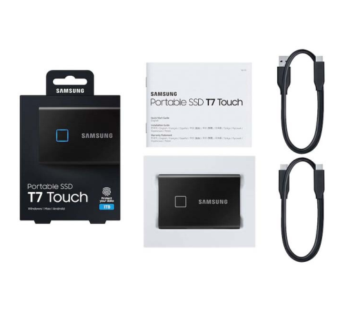 Внешний накопитель SSD 1Tb Samsung T7 MU-PC1T0K/WW