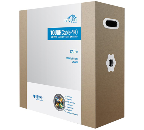 Кабель витая пара F/UTP4 Ubiquiti TOUGHCable PRO TC-Pro