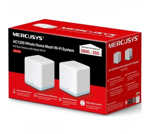Маршрутизатор для дома Mercusys Halo H30 H30(2-PACK)