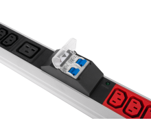Верт блок розеток Rem -3x32 3 фазы 32A 6 авт инд 36 C13 12 C19 2100 мм вх IEC 309 шнур м Rem R-3X32-36C13-12C19-A-I-2100-3-3PN 30112232501